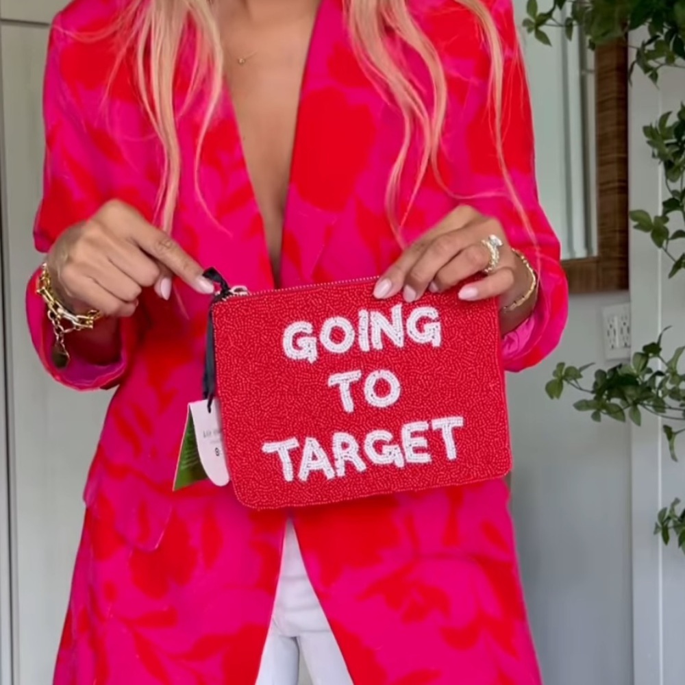 Kate Spade x Target Beaded Clutch Bag
